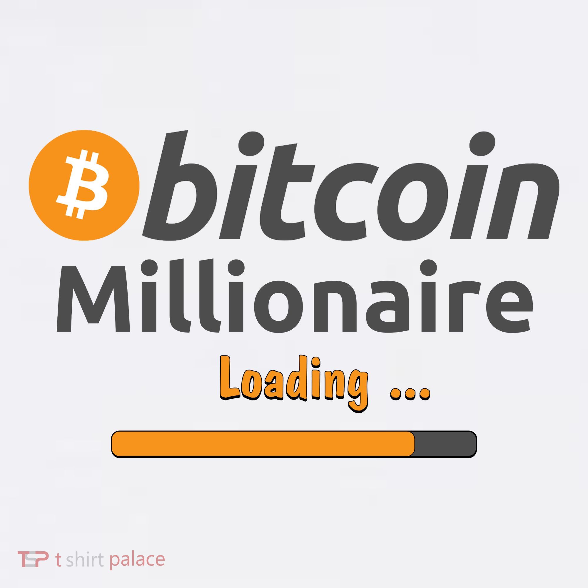 Bitcoin Millionaire Loading, Funny Bitcoin, Cryptocurrency, Bitcoin Crypto Doggie Tank