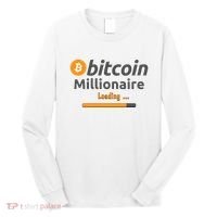 Bitcoin Millionaire Loading, Funny Bitcoin, Cryptocurrency, Bitcoin Crypto Long Sleeve Shirt thumb 0