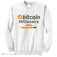 Bitcoin Millionaire Loading, Funny Bitcoin, Cryptocurrency, Bitcoin Crypto Sweatshirt thumb 0