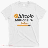 Bitcoin Millionaire Loading, Funny Bitcoin, Cryptocurrency, Bitcoin Crypto T-Shirt thumb 0