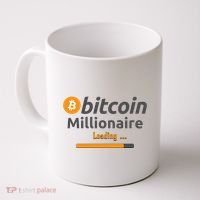 Bitcoin Millionaire Loading, Funny Bitcoin, Cryptocurrency, Bitcoin Crypto Coffee Mug thumb 0