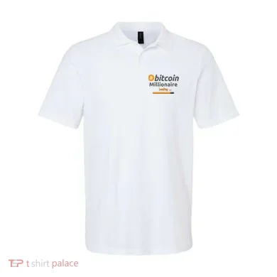 Bitcoin Millionaire Loading, Funny Bitcoin, Cryptocurrency, Bitcoin Crypto Polo