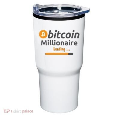 Bitcoin Millionaire Loading, Funny Bitcoin, Cryptocurrency, Bitcoin Crypto Tumbler