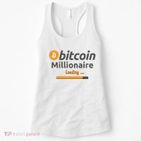 Bitcoin Millionaire Loading, Funny Bitcoin, Cryptocurrency, Bitcoin Crypto Women's Tank Top thumb 0