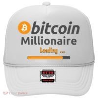 Bitcoin Millionaire Loading, Funny Bitcoin, Cryptocurrency, Bitcoin Crypto Hat thumb 0