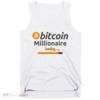 Bitcoin Millionaire Loading, Funny Bitcoin, Cryptocurrency, Bitcoin Crypto Tank Top thumb 0