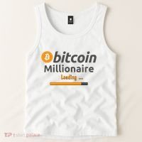 Bitcoin Millionaire Loading, Funny Bitcoin, Cryptocurrency, Bitcoin Crypto Tank Top thumb 2