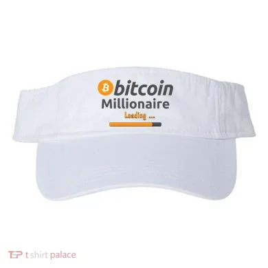Bitcoin Millionaire Loading, Funny Bitcoin, Cryptocurrency, Bitcoin Crypto Visor