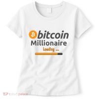 Bitcoin Millionaire Loading, Funny Bitcoin, Cryptocurrency, Bitcoin Crypto Women's T-Shirt thumb 0