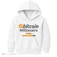 Bitcoin Millionaire Loading, Funny Bitcoin, Cryptocurrency, Bitcoin Crypto Kids Hoodie thumb 0