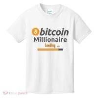 Bitcoin Millionaire Loading, Funny Bitcoin, Cryptocurrency, Bitcoin Crypto Kids T-Shirt thumb 0