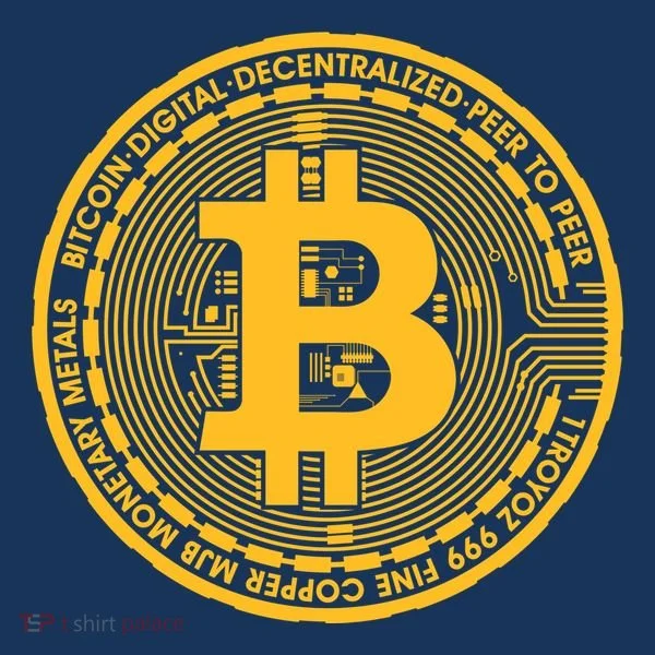 Bitcoin Matrix Logo Cryptocurrency Doggie Tank