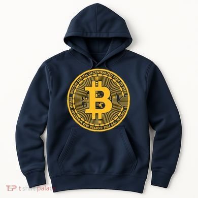 Bitcoin Matrix Logo Cryptocurrency Hoodie