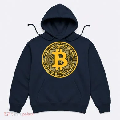 Bitcoin Matrix Logo Cryptocurrency Hoodie