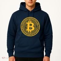 Bitcoin Matrix Logo Cryptocurrency Hoodie thumb 2
