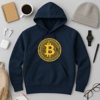 Bitcoin Matrix Logo Cryptocurrency Hoodie thumb 3