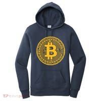 Bitcoin Matrix Logo Cryptocurrency Women's Hoodie thumb 0