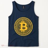 Bitcoin Matrix Logo Cryptocurrency Tank Top thumb 2