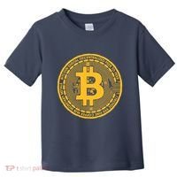 Bitcoin Matrix Logo Cryptocurrency Toddler T-Shirt thumb 0