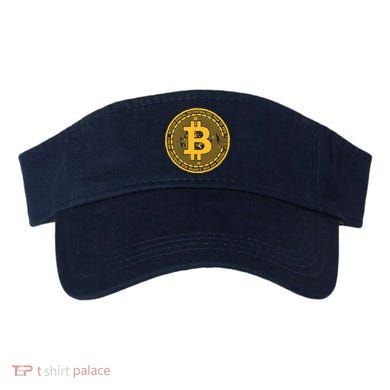 Bitcoin Matrix Logo Cryptocurrency Visor