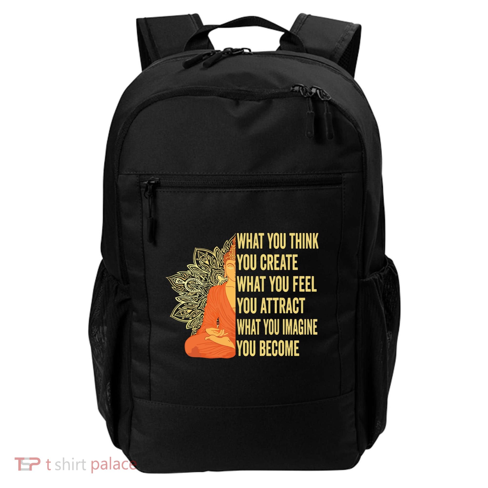 Buddha Meditation Law Of Attraction Backpack