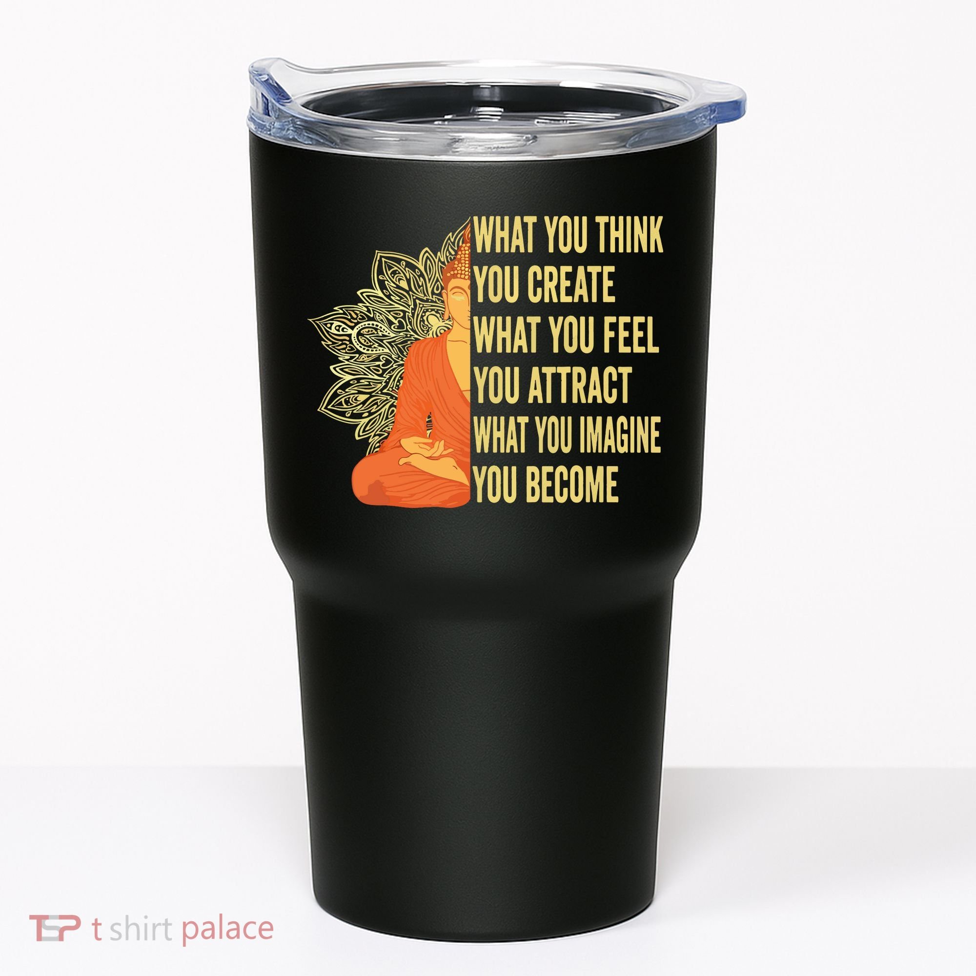 Buddha Meditation Law Of Attraction Tumbler