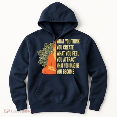 Buddha Meditation Law Of Attraction Hoodie