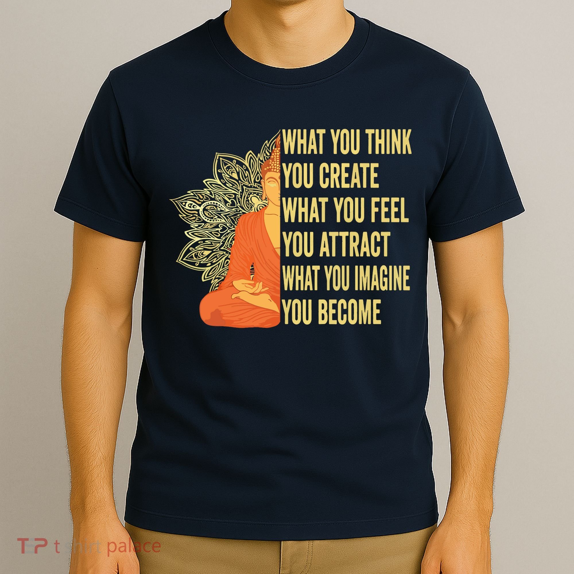 Buddha Meditation Law Of Attraction T-Shirt