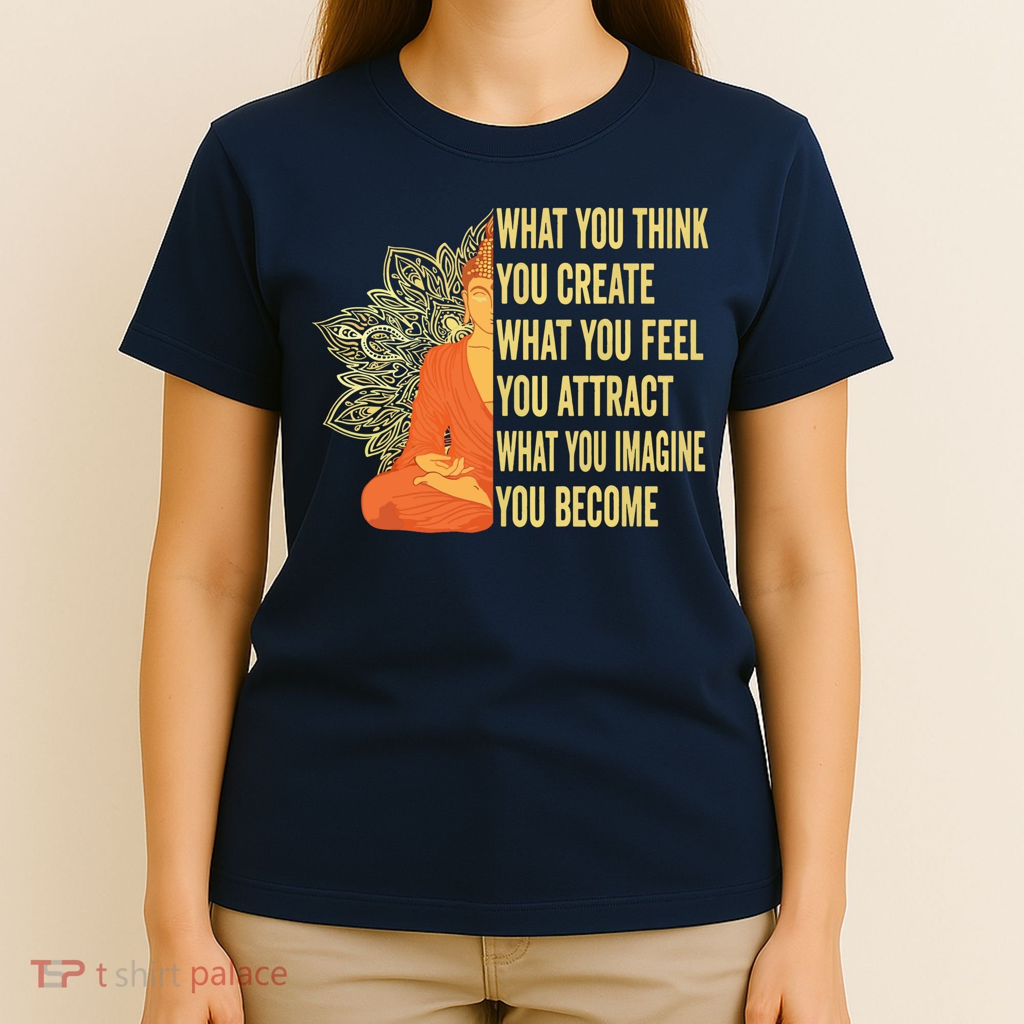 Buddha Meditation Law Of Attraction T-Shirt