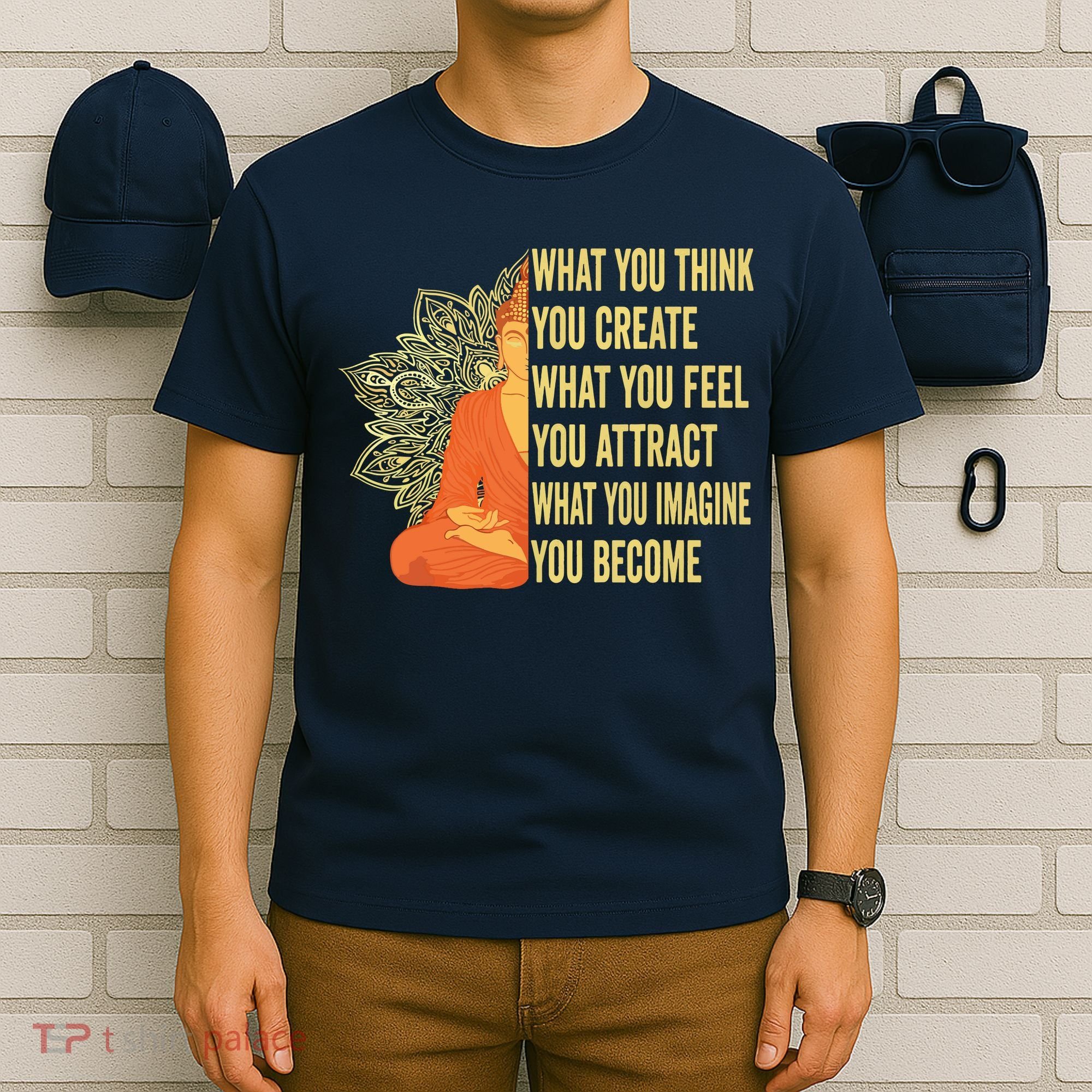 Buddha Meditation Law Of Attraction T-Shirt