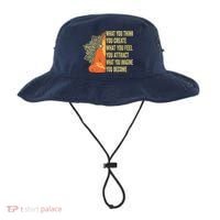 Buddha Meditation Law Of Attraction Bucket Hat thumb 0