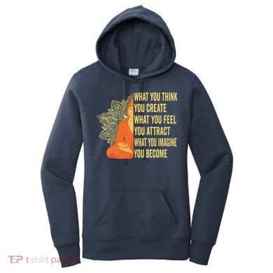 Buddha Meditation Law Of Attraction Women's Hoodie
