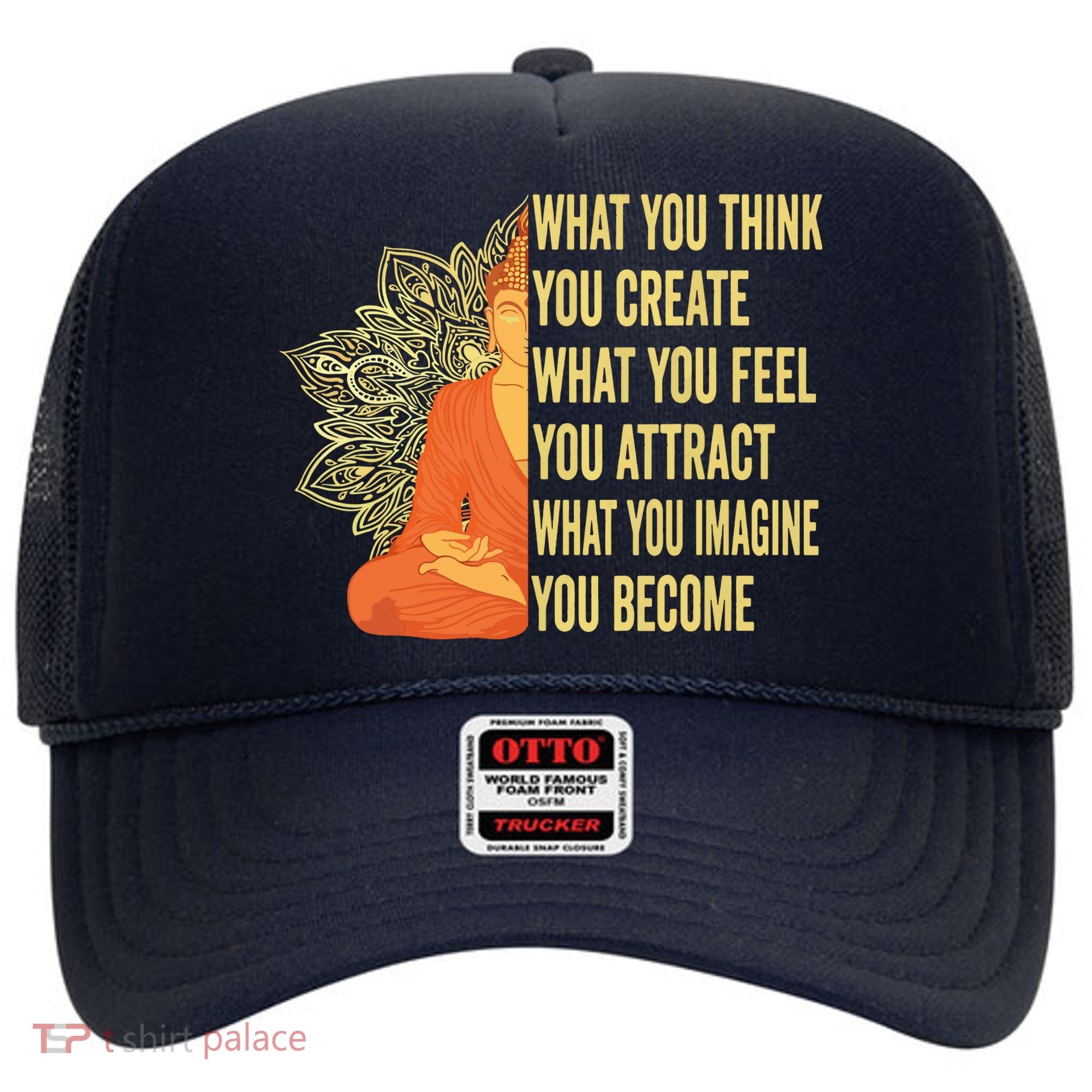 Buddha Meditation Law Of Attraction Hat