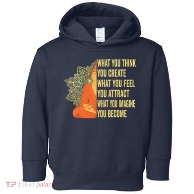 Buddha Meditation Law Of Attraction Toddler Hoodie