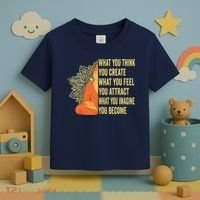 Buddha Meditation Law Of Attraction Toddler T-Shirt thumb 3