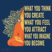 Buddha Meditation Law Of Attraction Toddler T-Shirt thumb 4