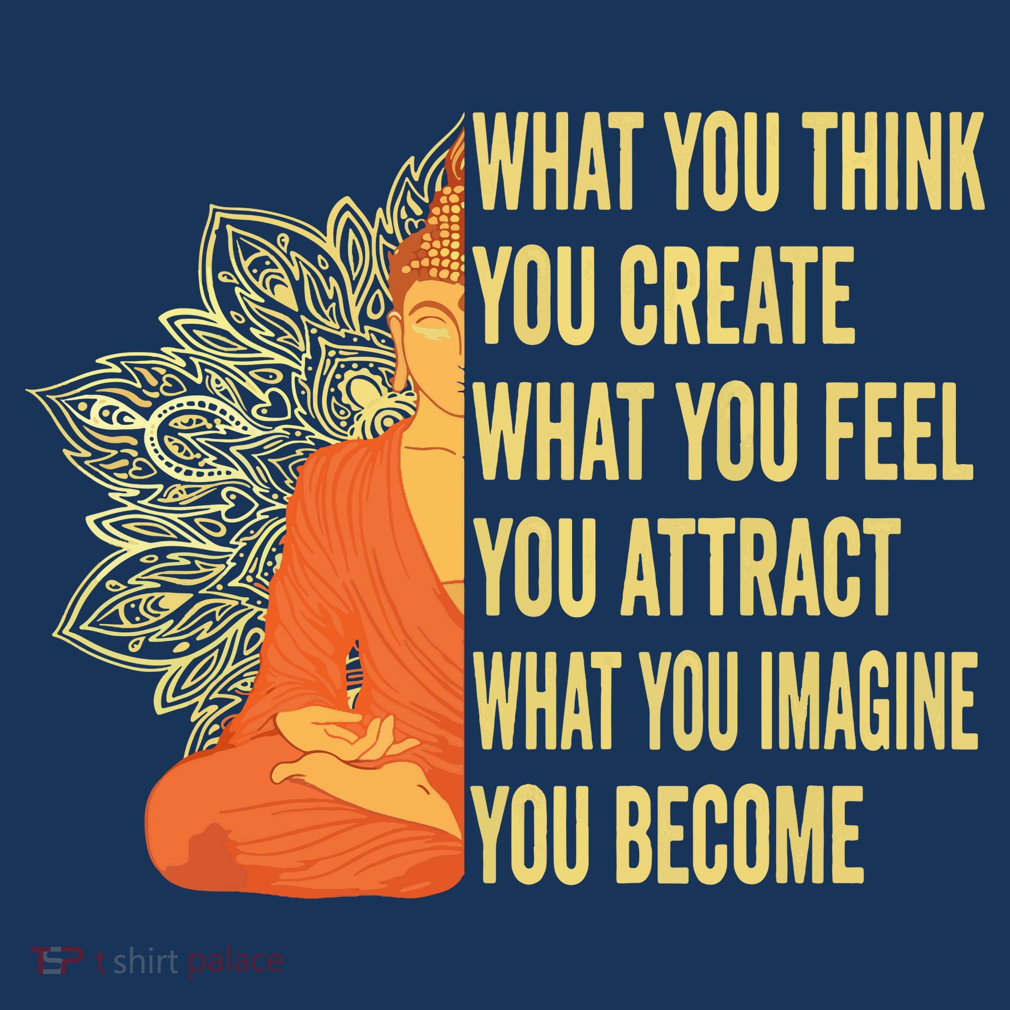 Buddha Meditation Law Of Attraction Tote Bag
