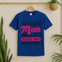 Bodybuilding Mom Like A Normal Mom Bodybuilding Mommy Gift T-Shirt thumb 2