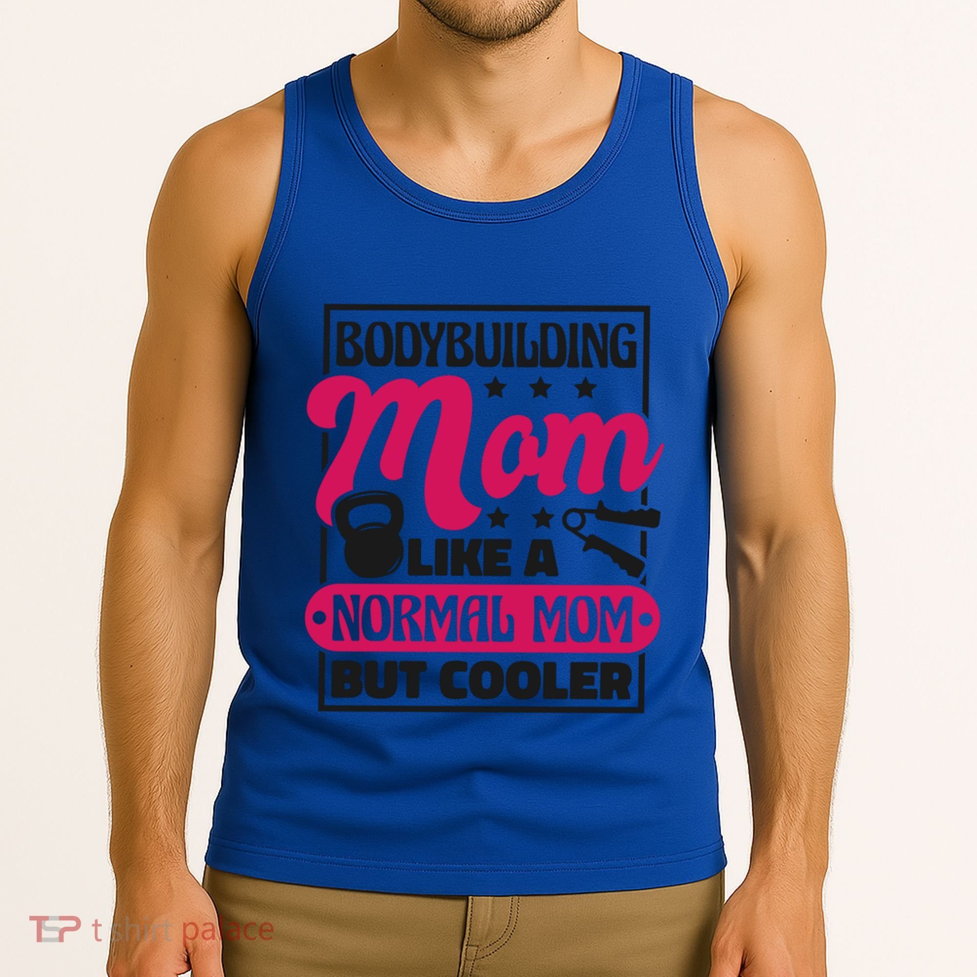 Bodybuilding Mom Like A Normal Mom Bodybuilding Mommy Gift Tank Top