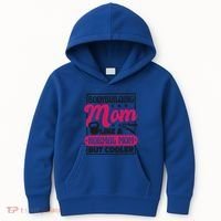 Bodybuilding Mom Like A Normal Mom Bodybuilding Mommy Gift Kids Hoodie thumb 0