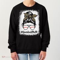 Baseball Mom Leopard Mothers Day Women Baseball Mama Women's Sweatshirt thumb 0