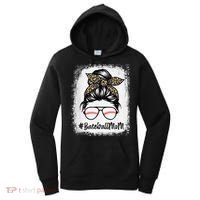 Baseball Mom Leopard Mothers Day Women Baseball Mama Women's Hoodie thumb 0