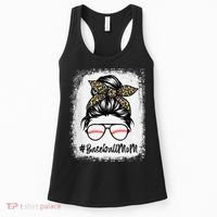 Baseball Mom Leopard Mothers Day Women Baseball Mama Women's Tank Top thumb 0