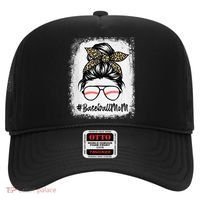 Baseball Mom Leopard Mothers Day Women Baseball Mama Hat thumb 0