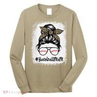 Baseball Mom Leopard Mothers Day Women Baseball Mama Long Sleeve Shirt thumb 0