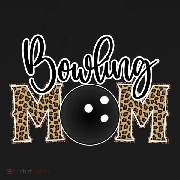 Bowling Mom Leopard Print Proud Bowling Mama Cool Gift Ornament