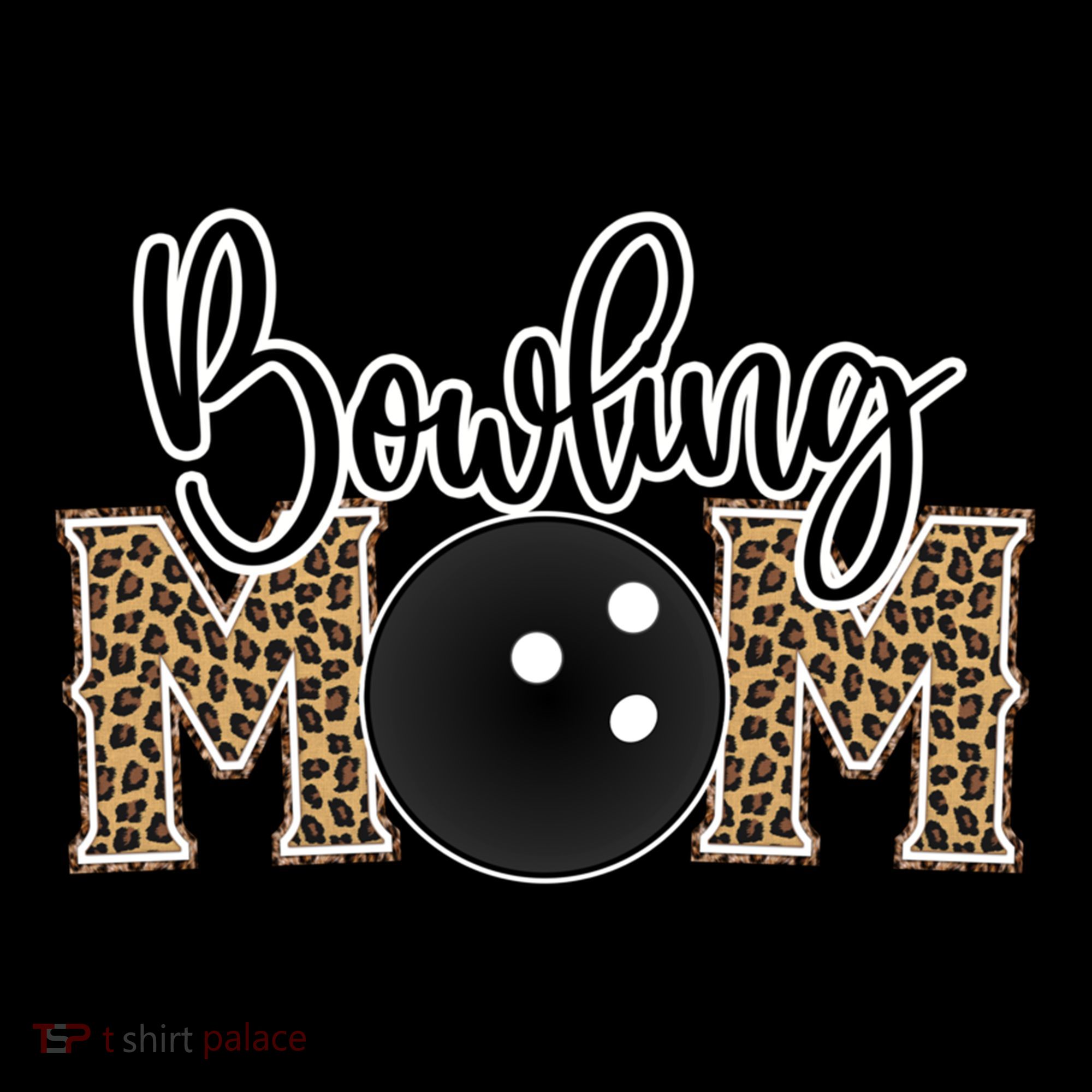 Bowling Mom Leopard Print Proud Bowling Mother Gift Coffee Mug