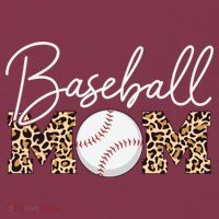 Baseball Mom - Leopard Print Cursive Script 16oz Travel Tumbler thumb 2