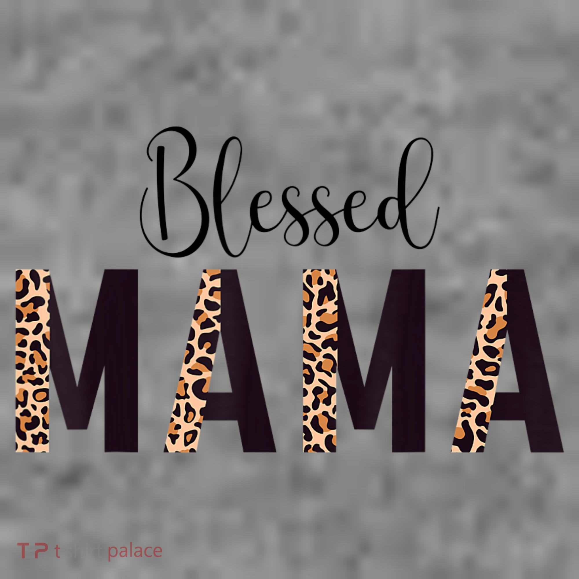 Blessed Mama Leopard Print Mom Thanksgiving Mothers Day Toddler Hoodie