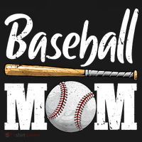 Baseball Mom Leopard Print Baseball Mama Mother's Day Flat Bill Trucker Hat thumb 2